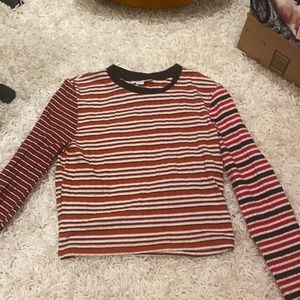 topshop striped shirt